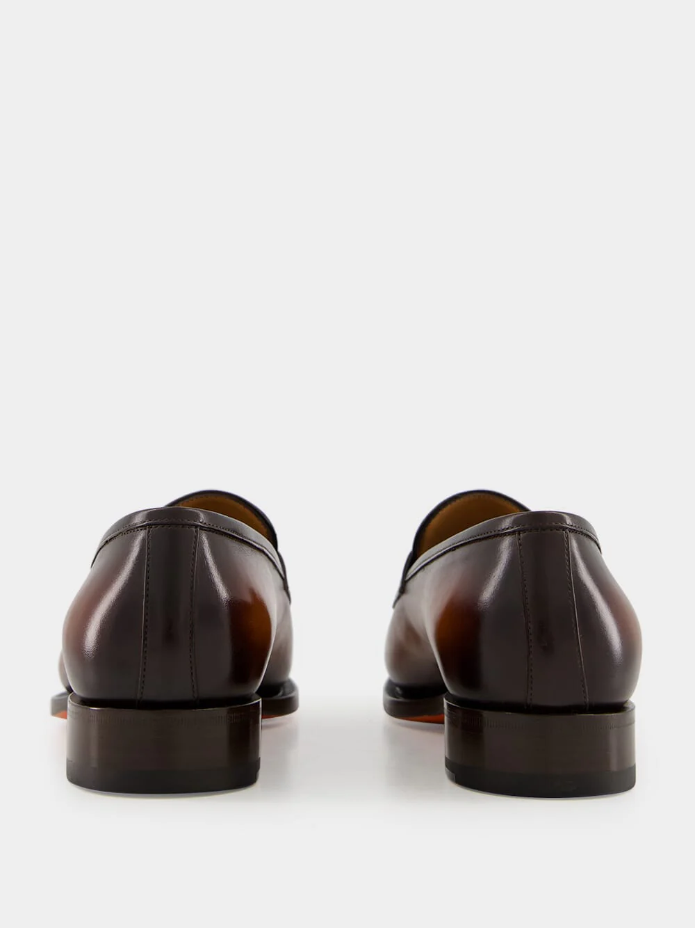 Dark Brown Leather Penny Loafer - Image 14