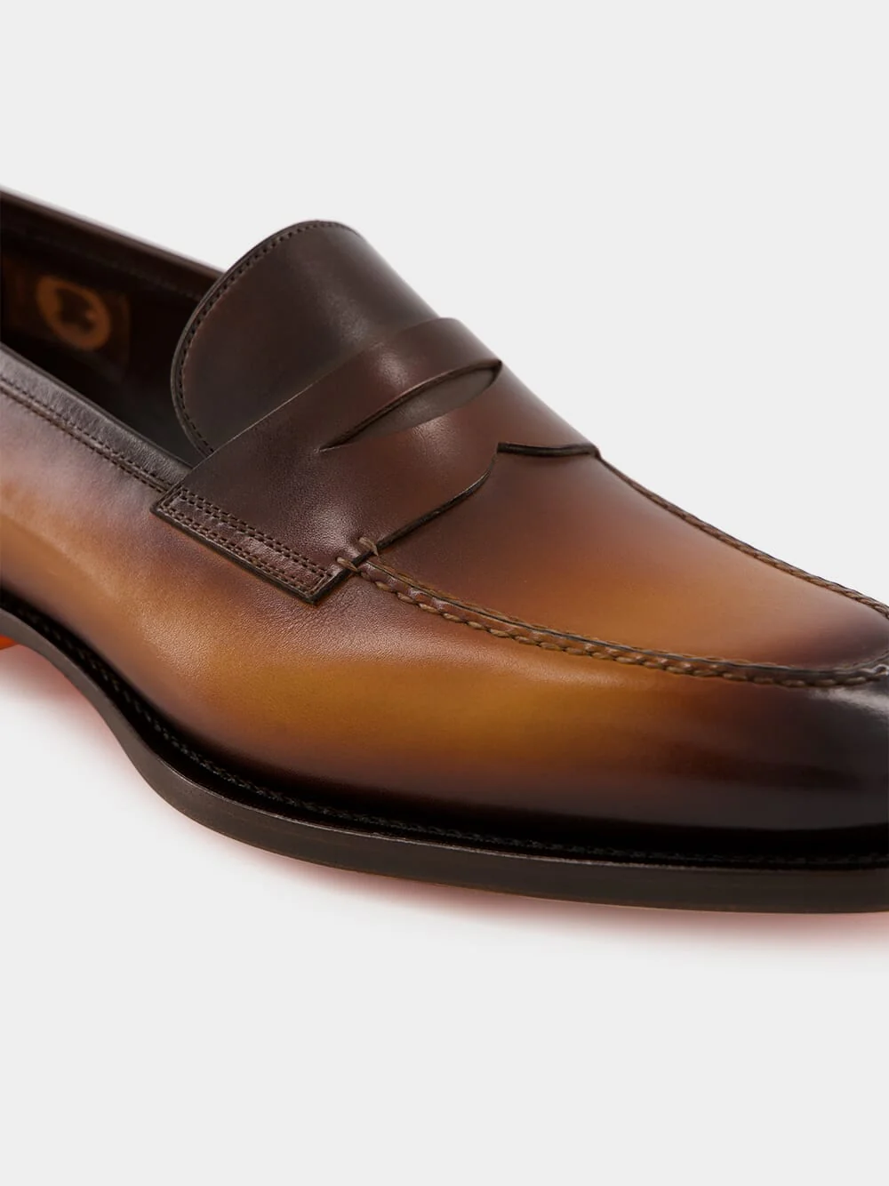 Dark Brown Leather Penny Loafer - Image 16