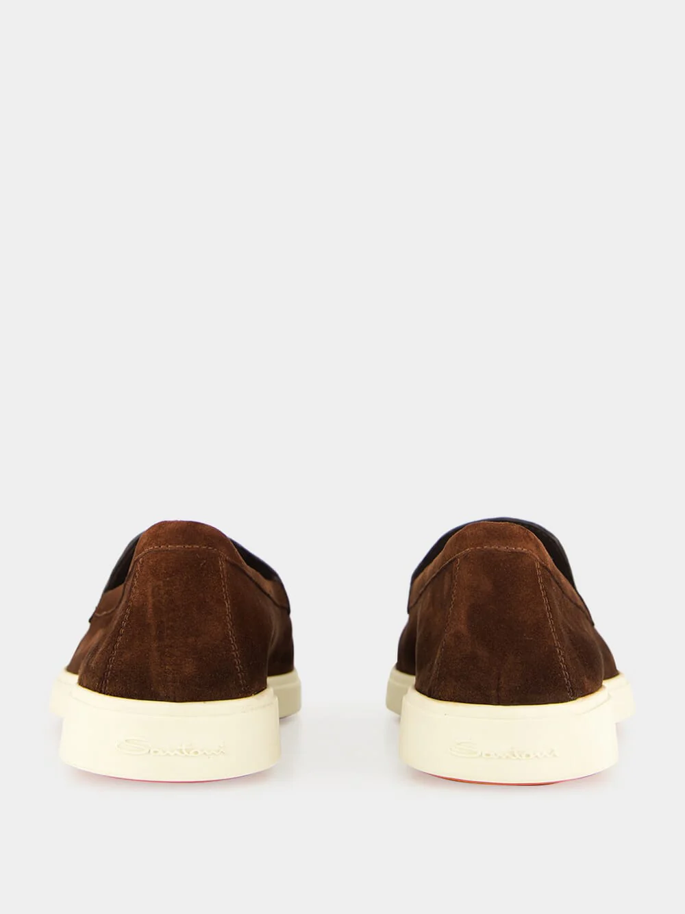 Dark Brown Suede Loafers - Image 5