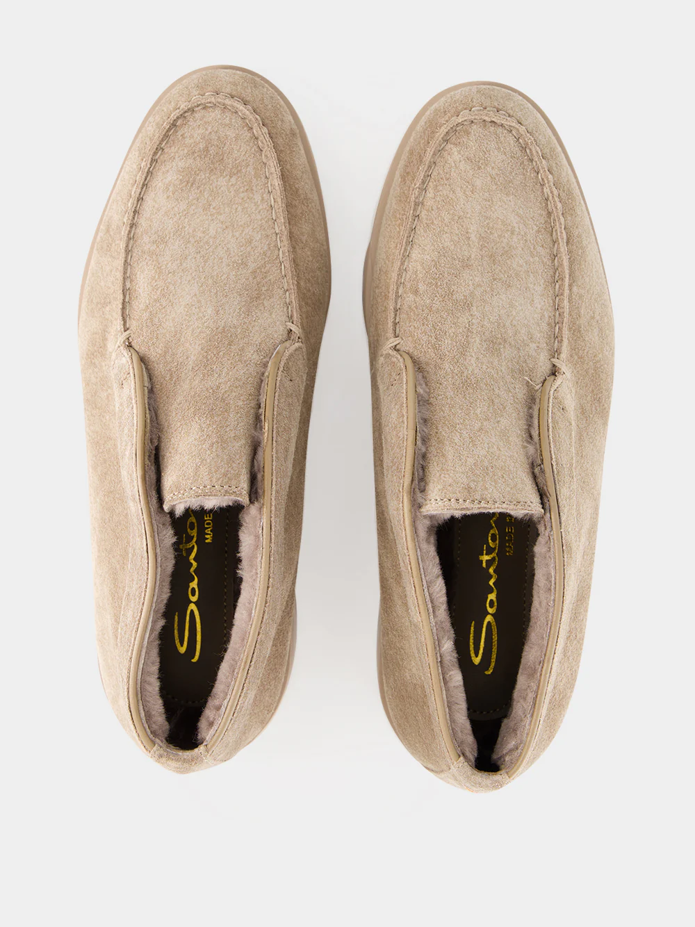Beige Yalta Suede Desert Boots - Image 4