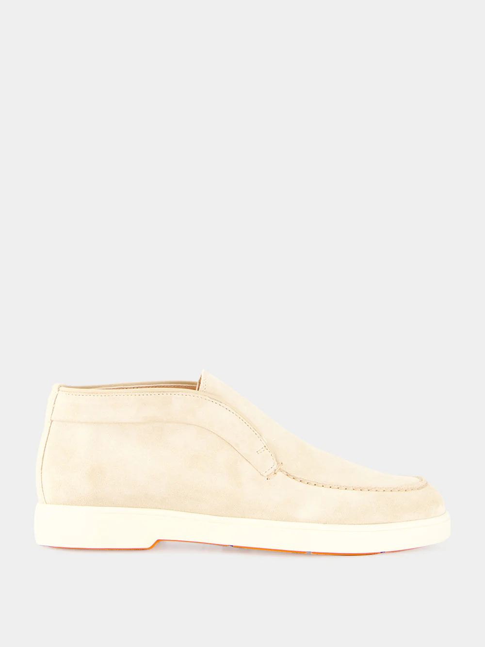 Cream Yalta Suede Desert Boots