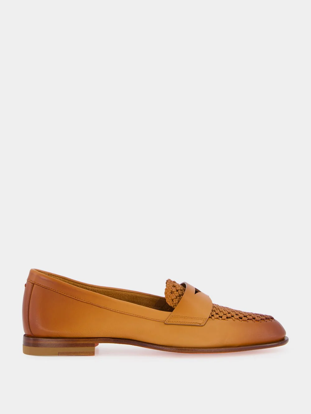 Light Brown Calf Leather Loafers