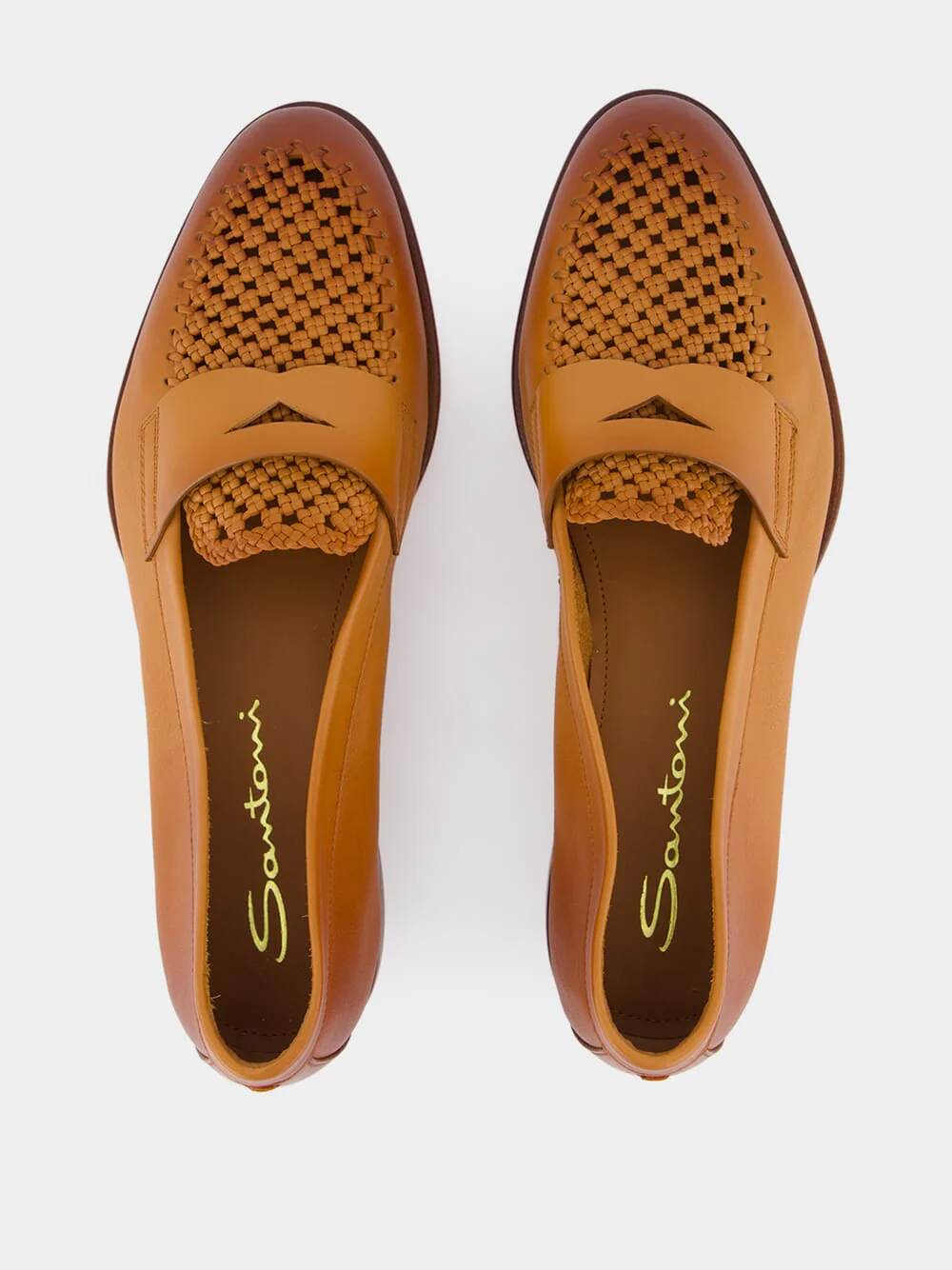 Light Brown Calf Leather Loafers - Image 4
