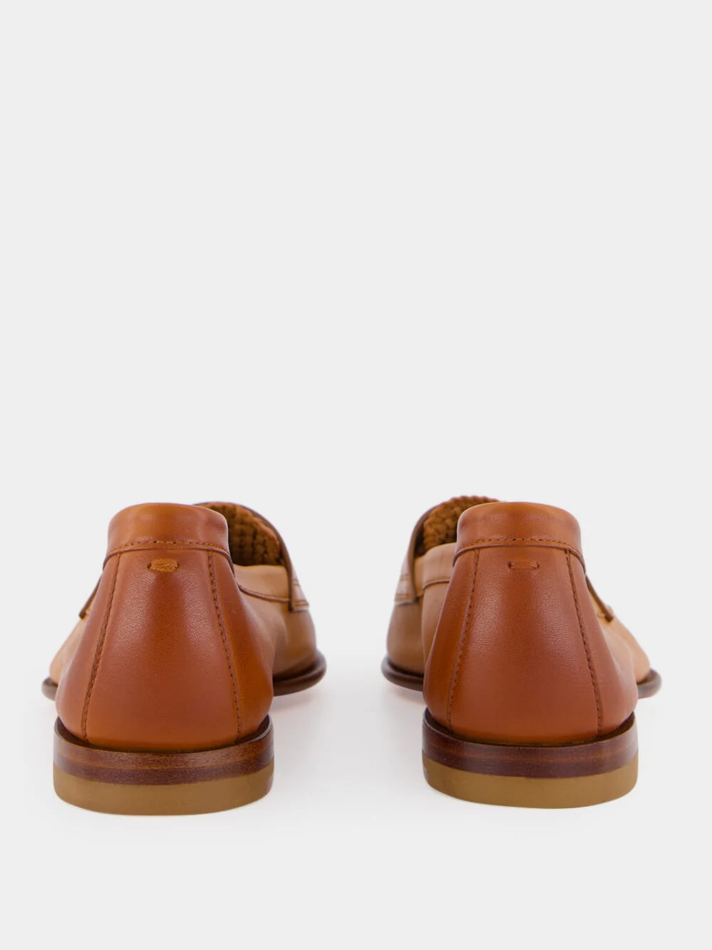 Light Brown Calf Leather Loafers - Image 5