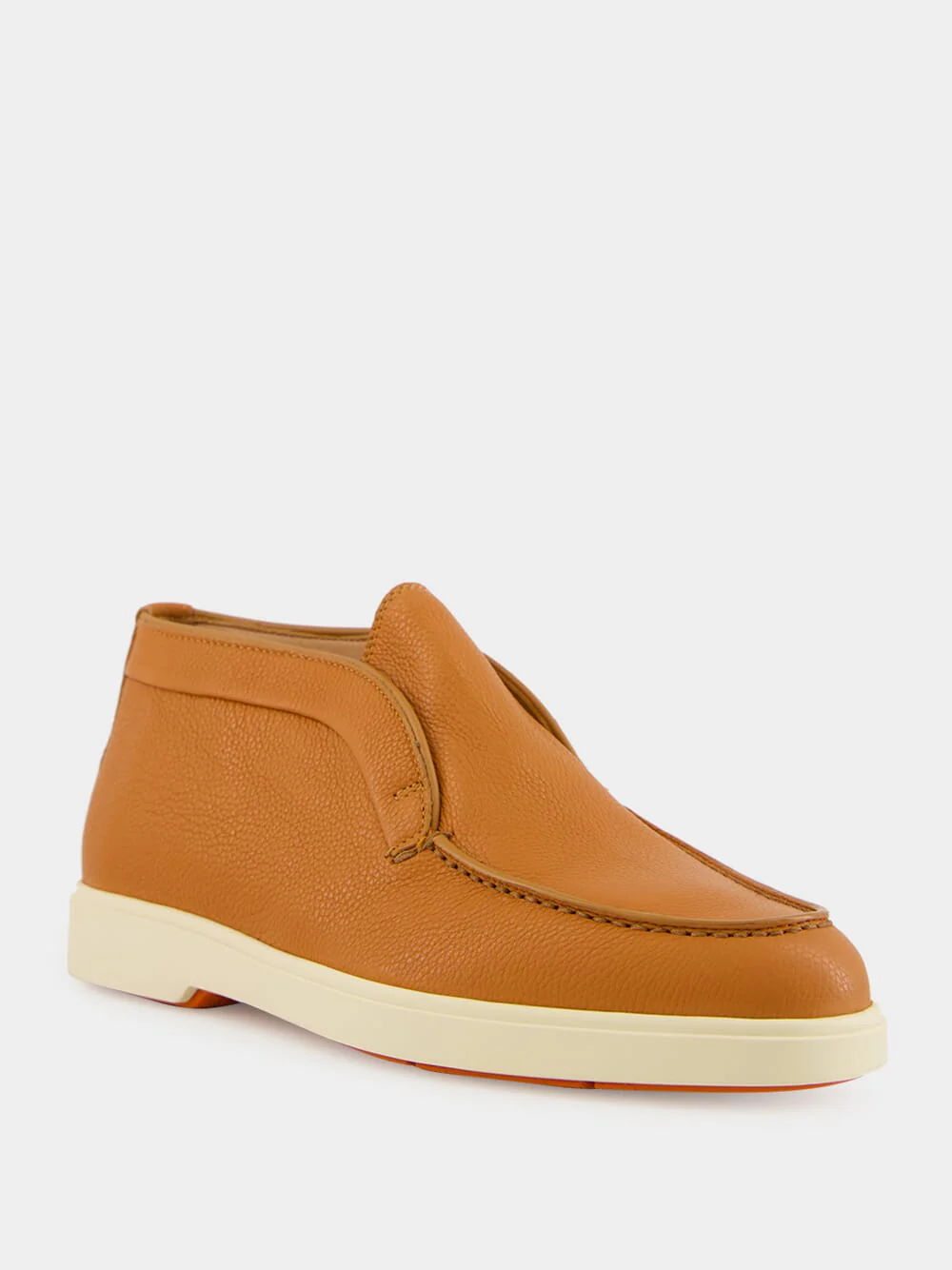 Light Brown Leather Desert Boots - Image 2