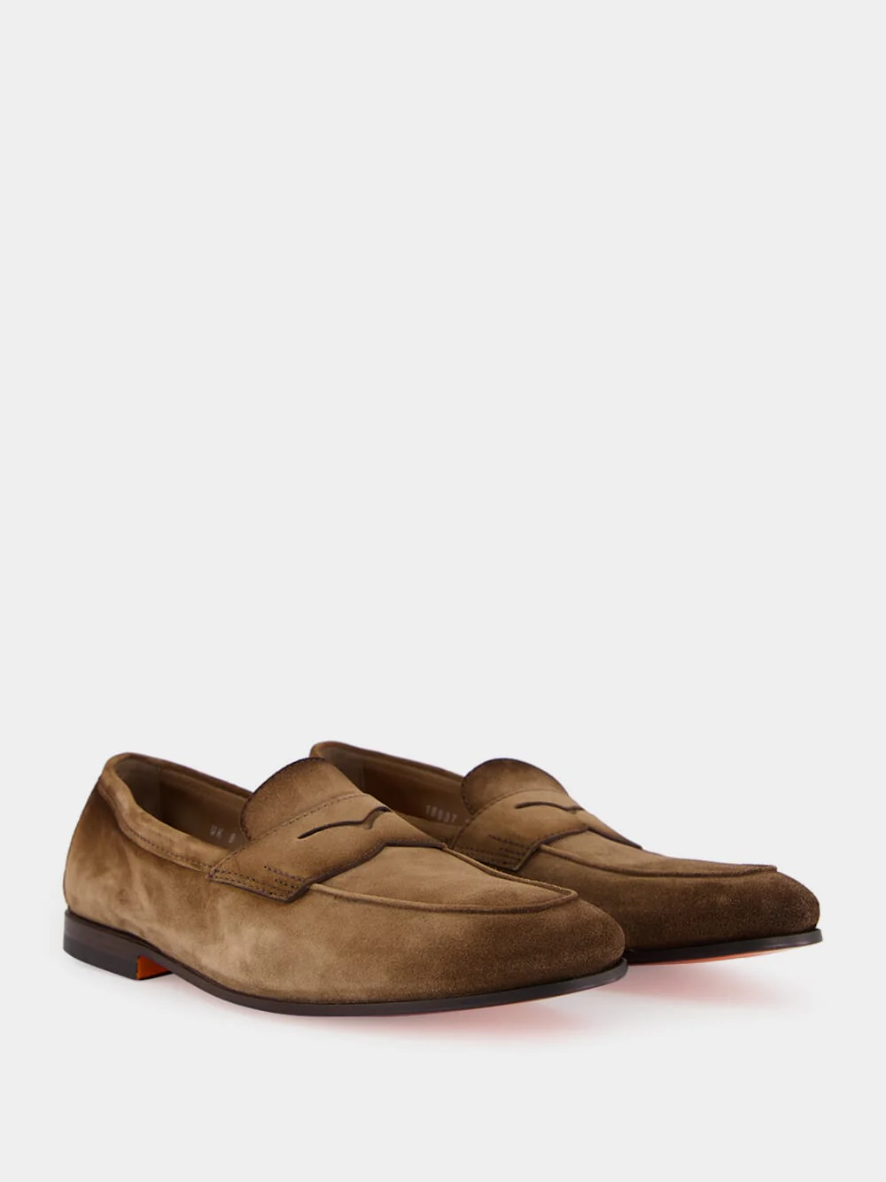 Light Brown Suede Carlo Loafers - Image 3