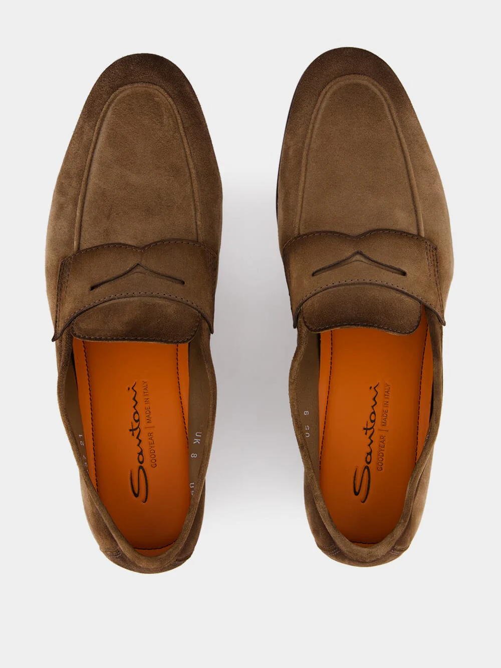 Light Brown Suede Carlo Loafers - Image 4