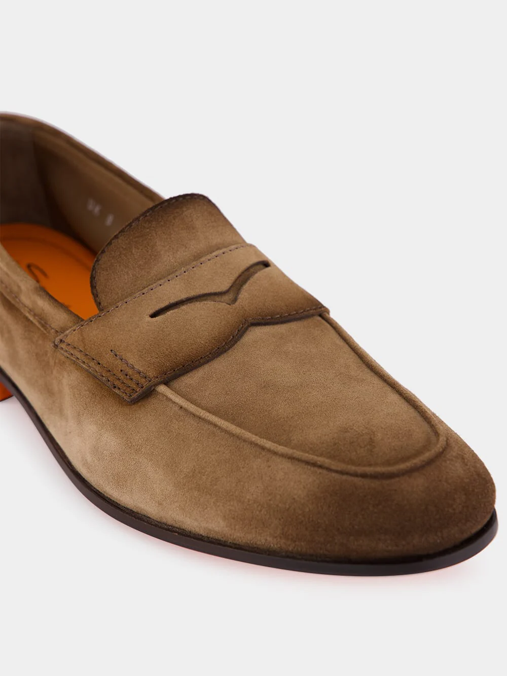 Light Brown Suede Carlo Loafers - Image 6