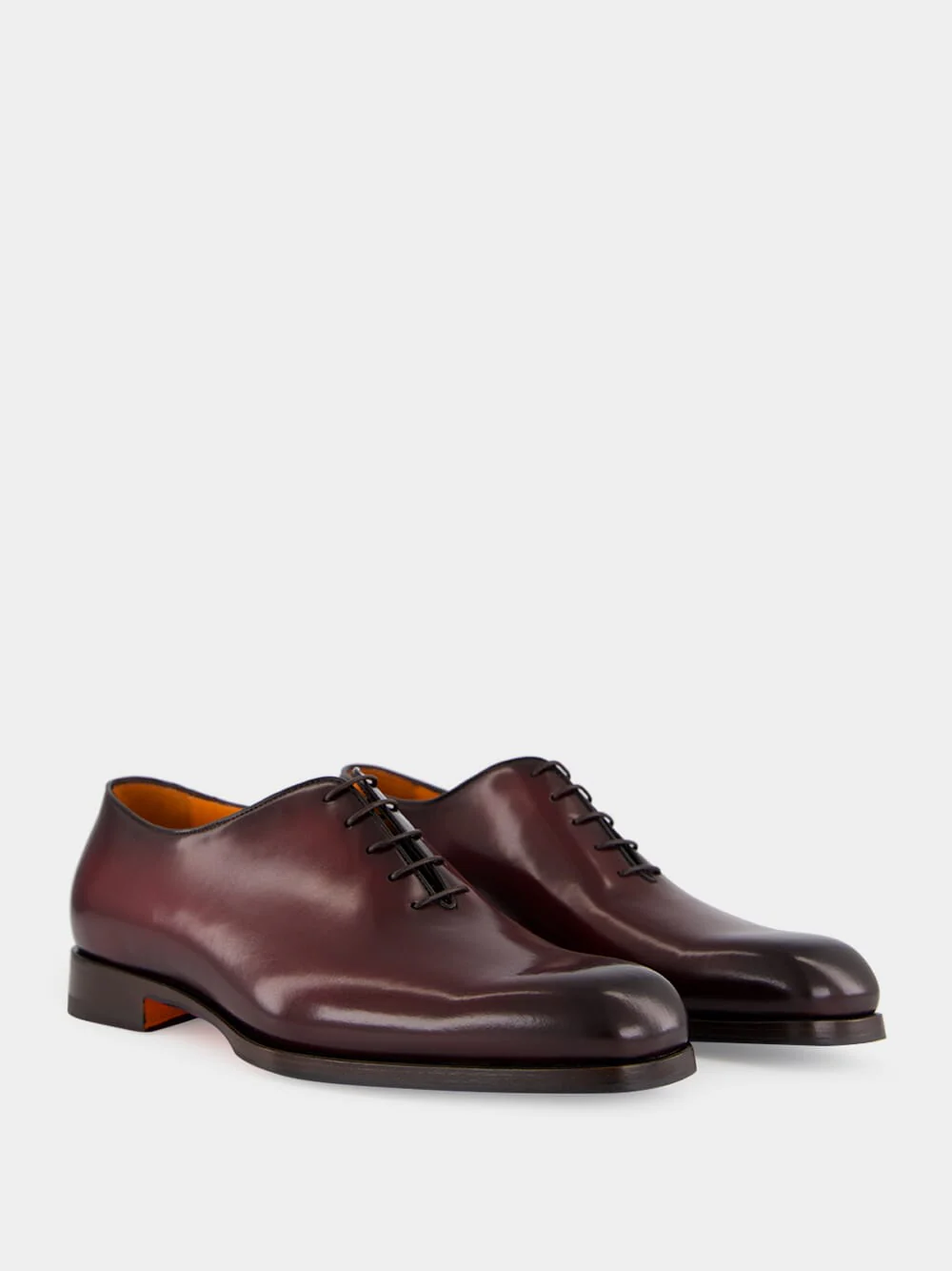 Red Calfskin Brando Oxford Shoes - Image 3