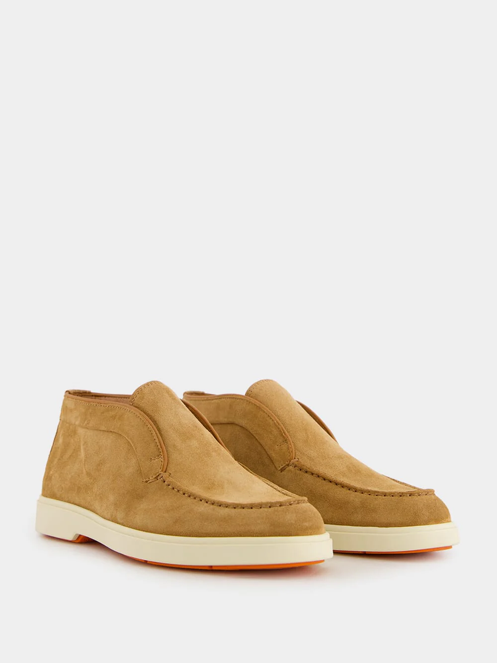 Andvari Camel Suede Desert Boots - Image 10