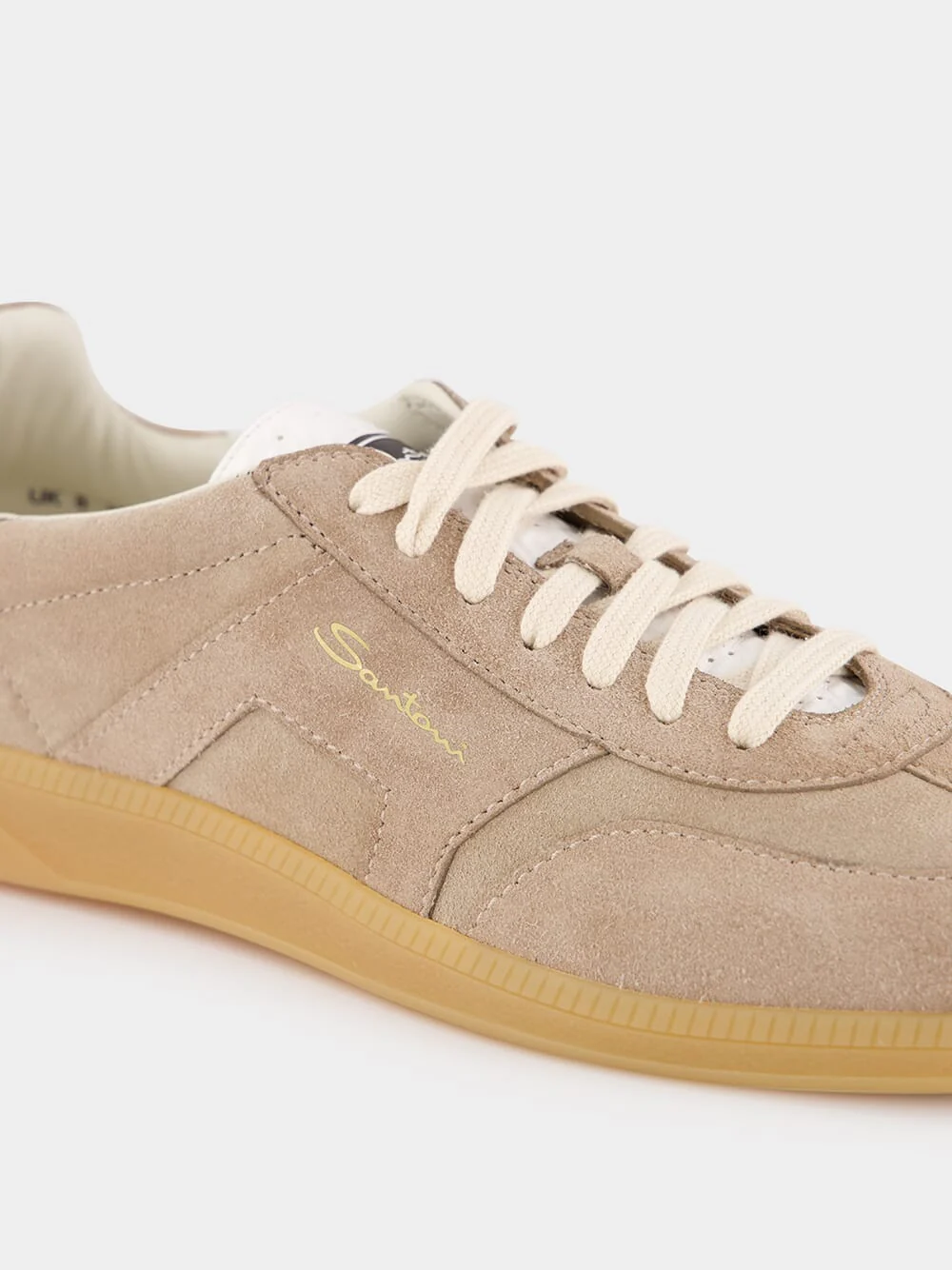 Beige Suede DBS Olympic Sneakers - Image 6