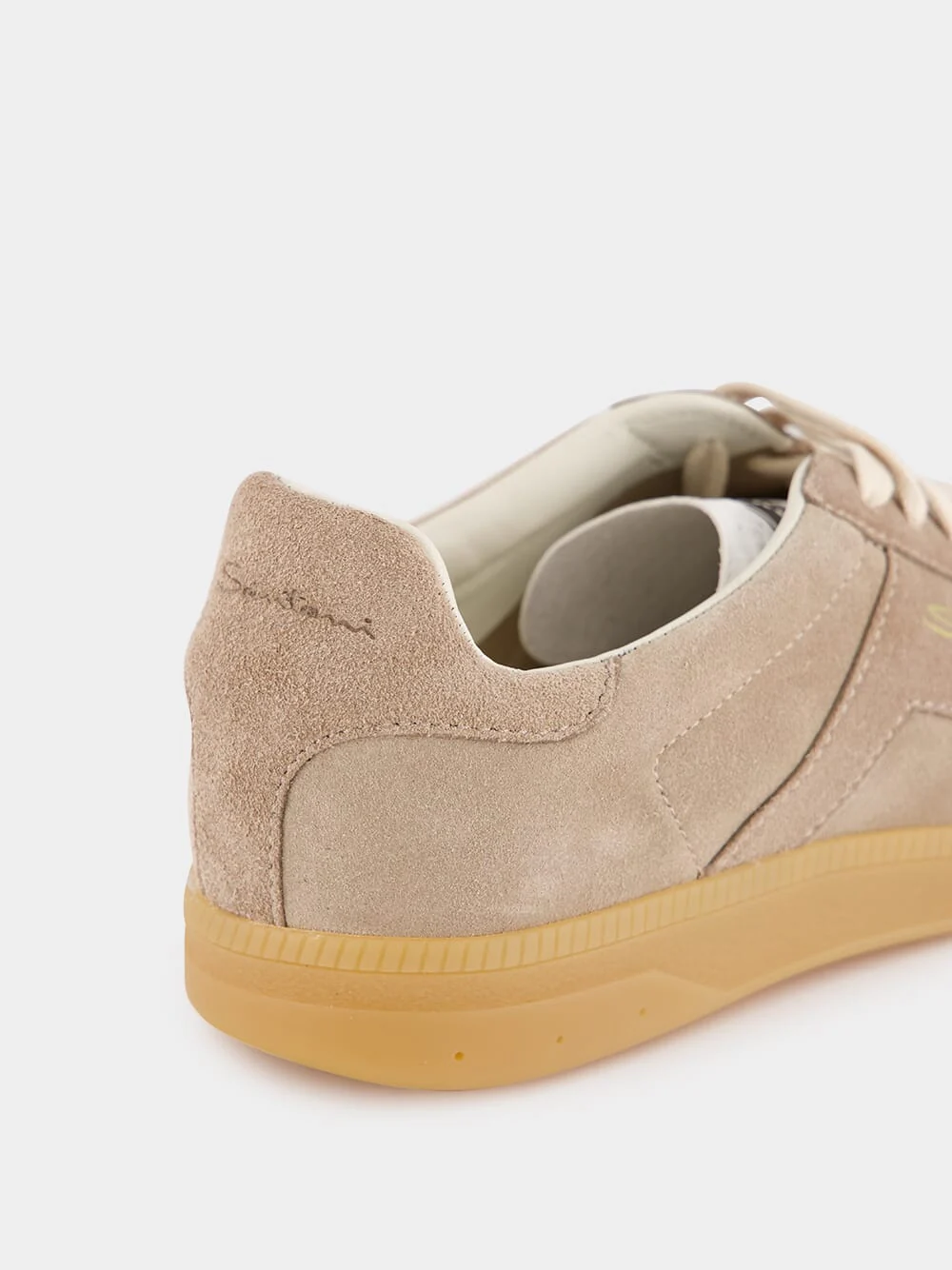 Beige Suede DBS Olympic Sneakers - Image 7