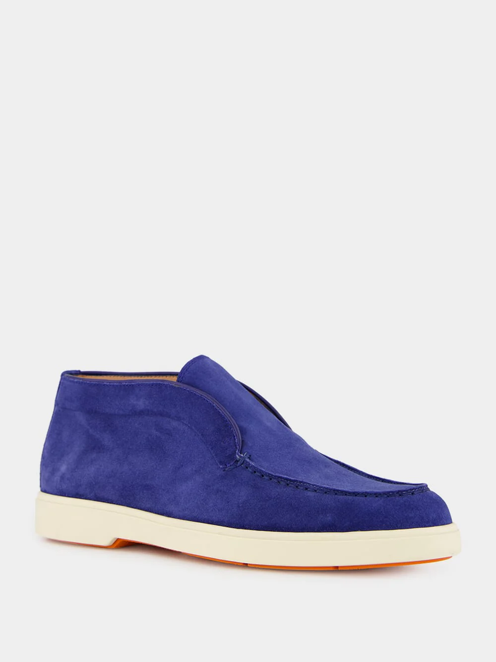 Blue Suede Desert Boots - Image 2