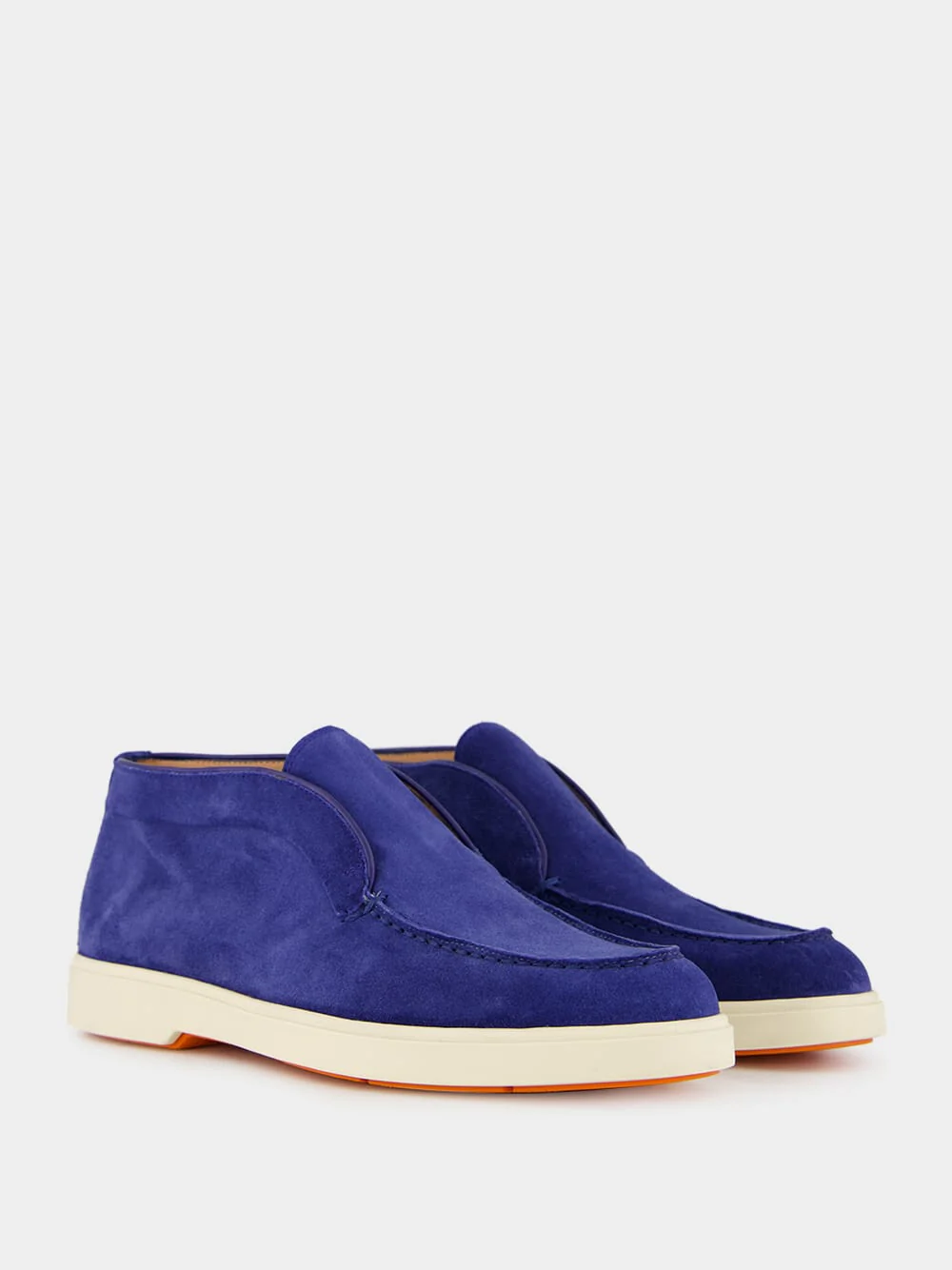Blue Suede Desert Boots - Image 3