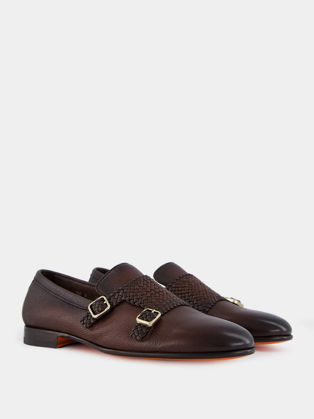 Carlos Leather Double-Buckle Loafer - Image 3