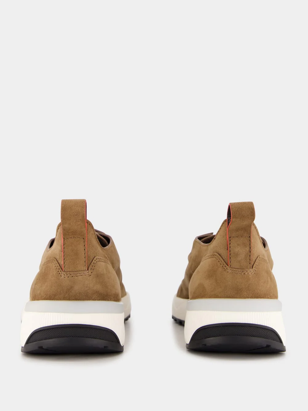 Dark Brown Suede Sneakers - Image 5