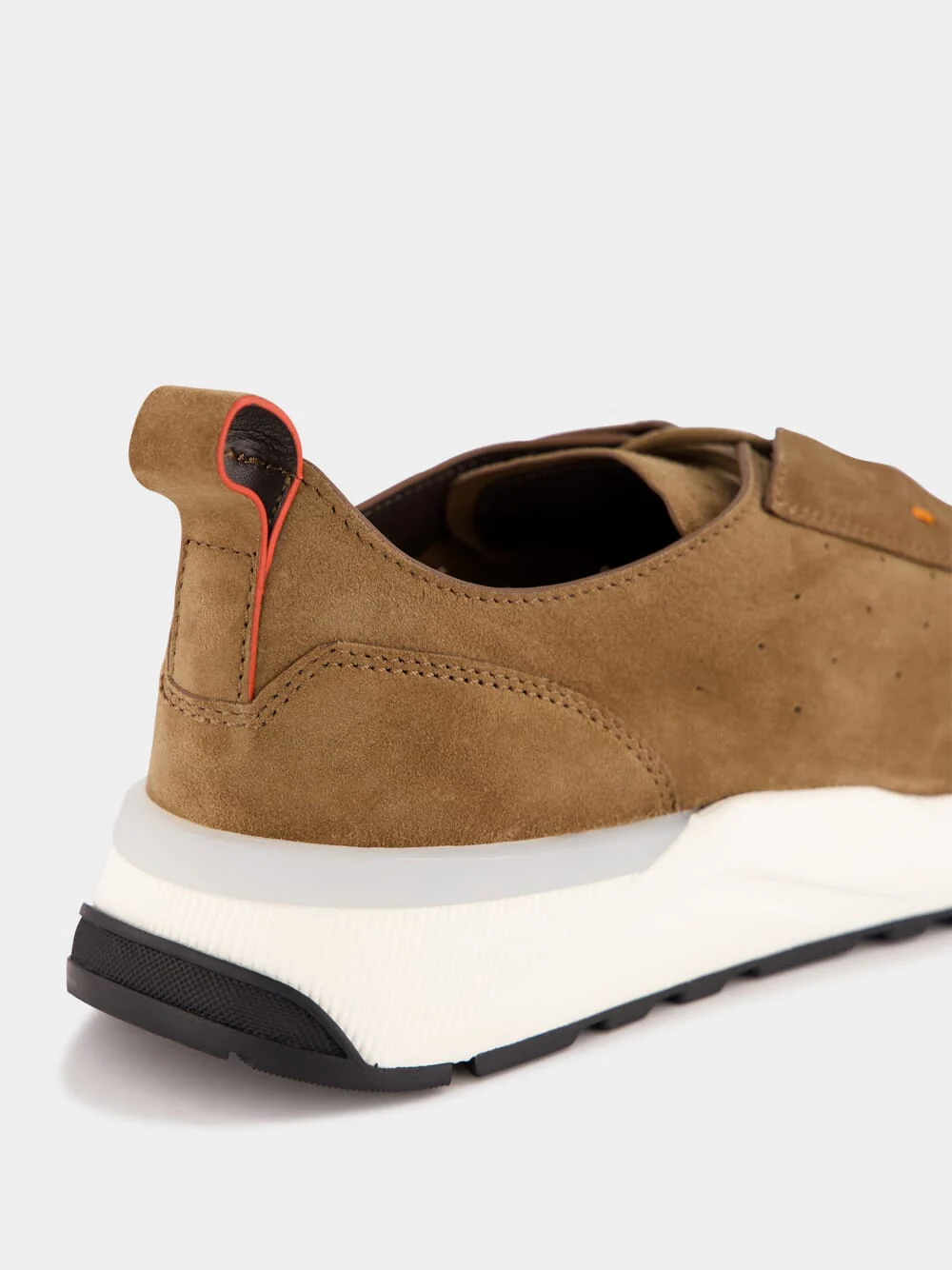 Dark Brown Suede Sneakers - Image 6