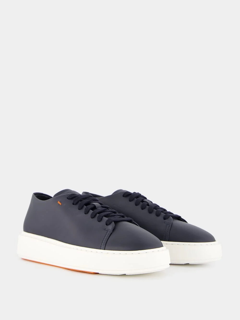Fuzz Leather Sneakers - Image 3