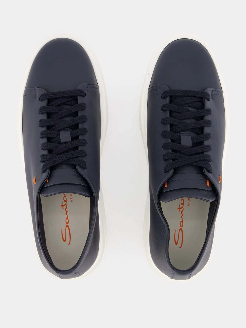 Fuzz Leather Sneakers - Image 4