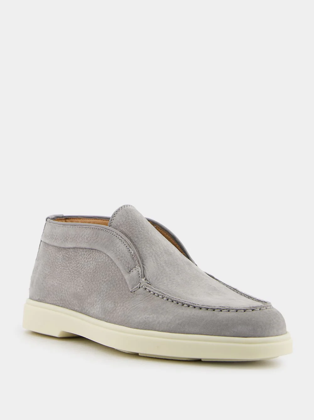 Grey Desert Leather Boots - Image 2