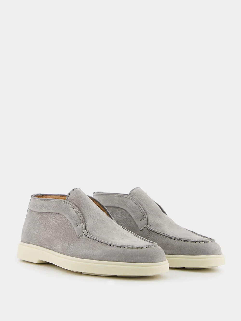 Grey Desert Leather Boots - Image 3