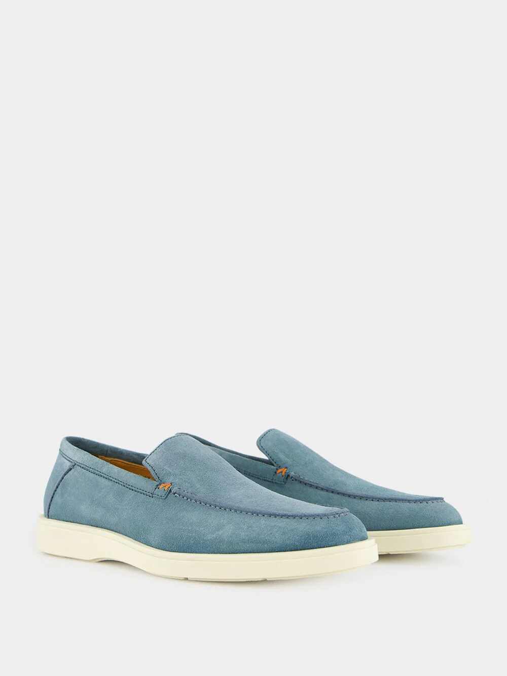 Light Blue Suede Loafer - Image 3