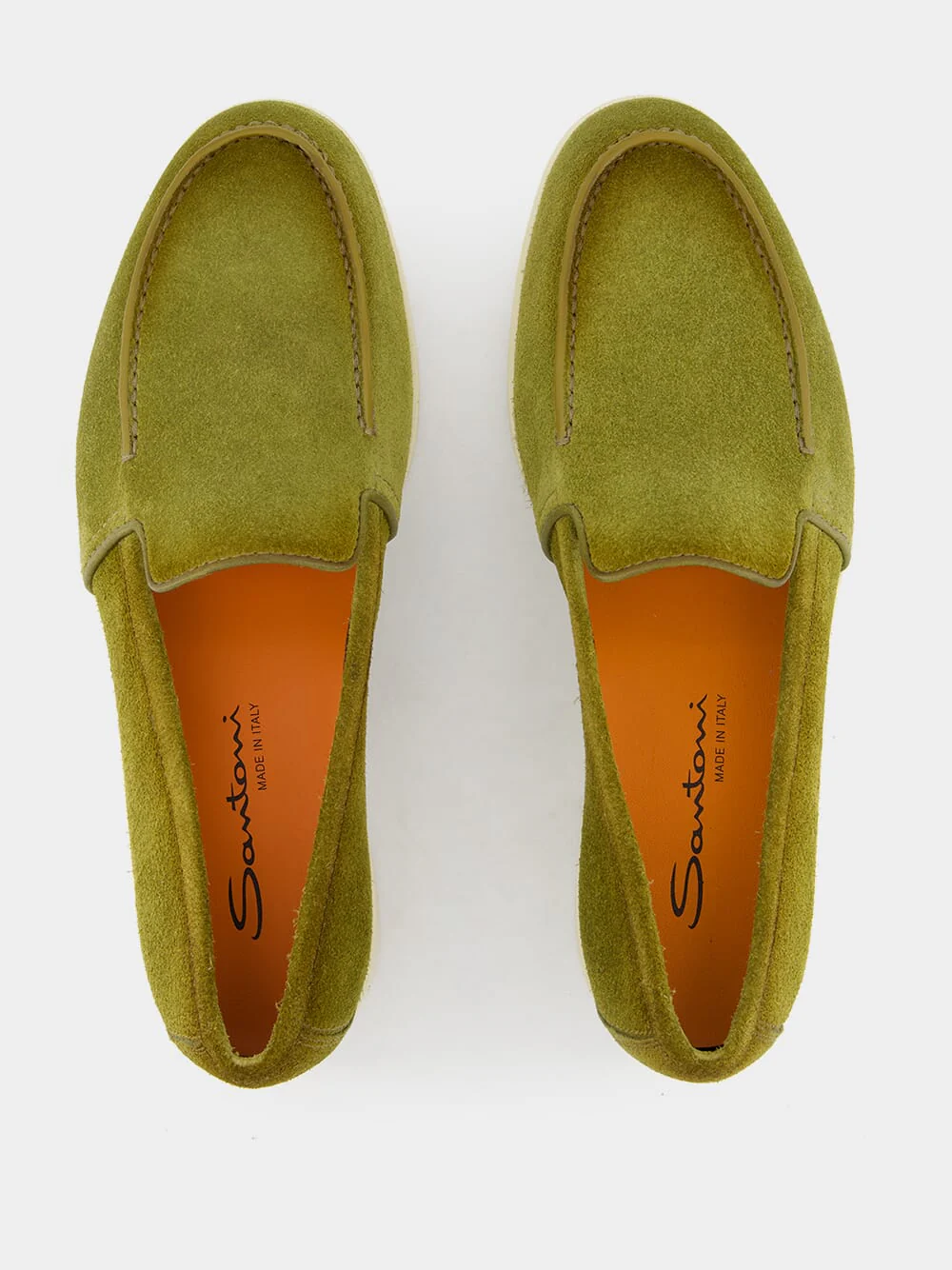 Malibu Green Suede Loafers - Image 4