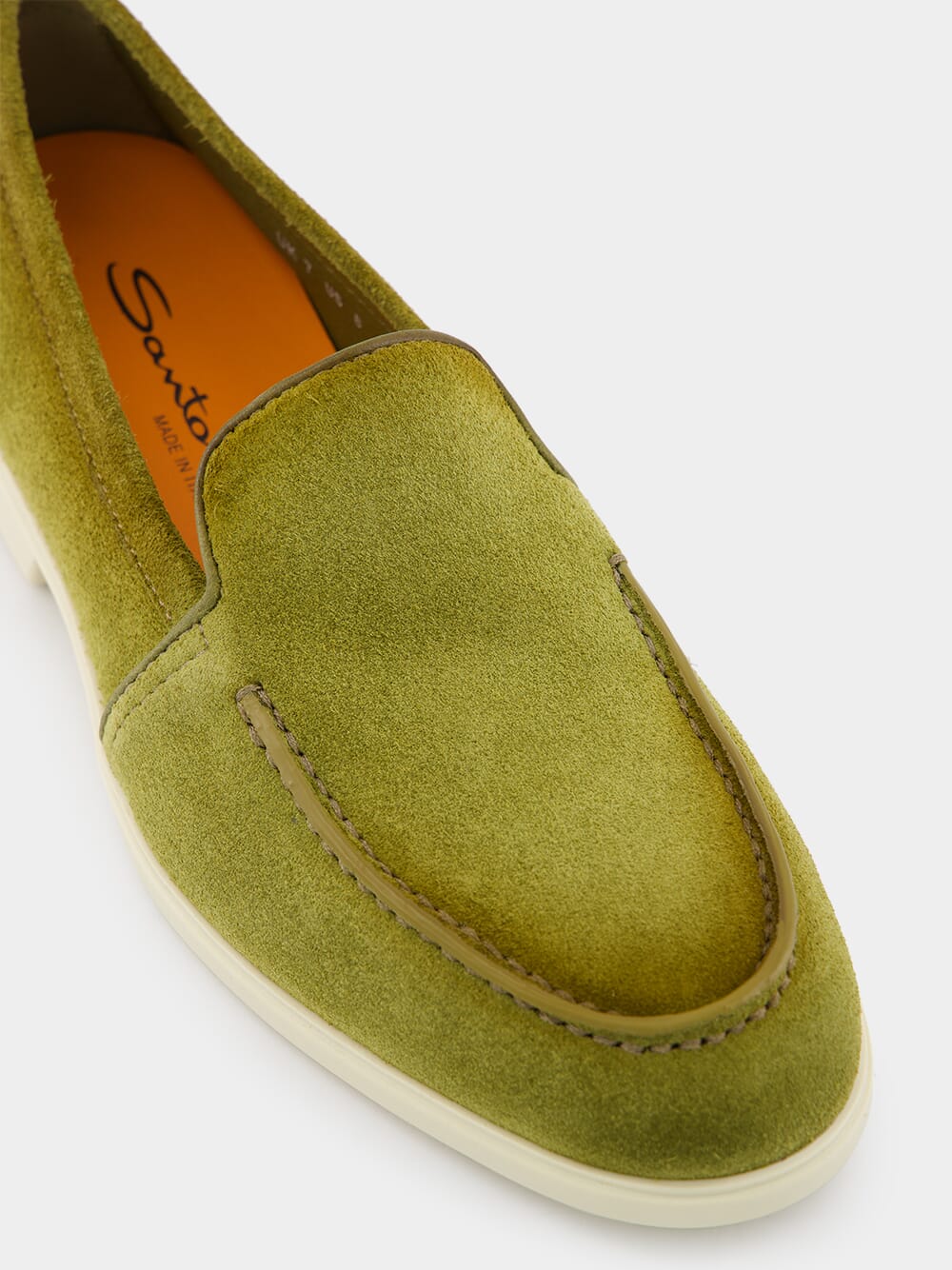 Malibu Green Suede Loafers - Image 7
