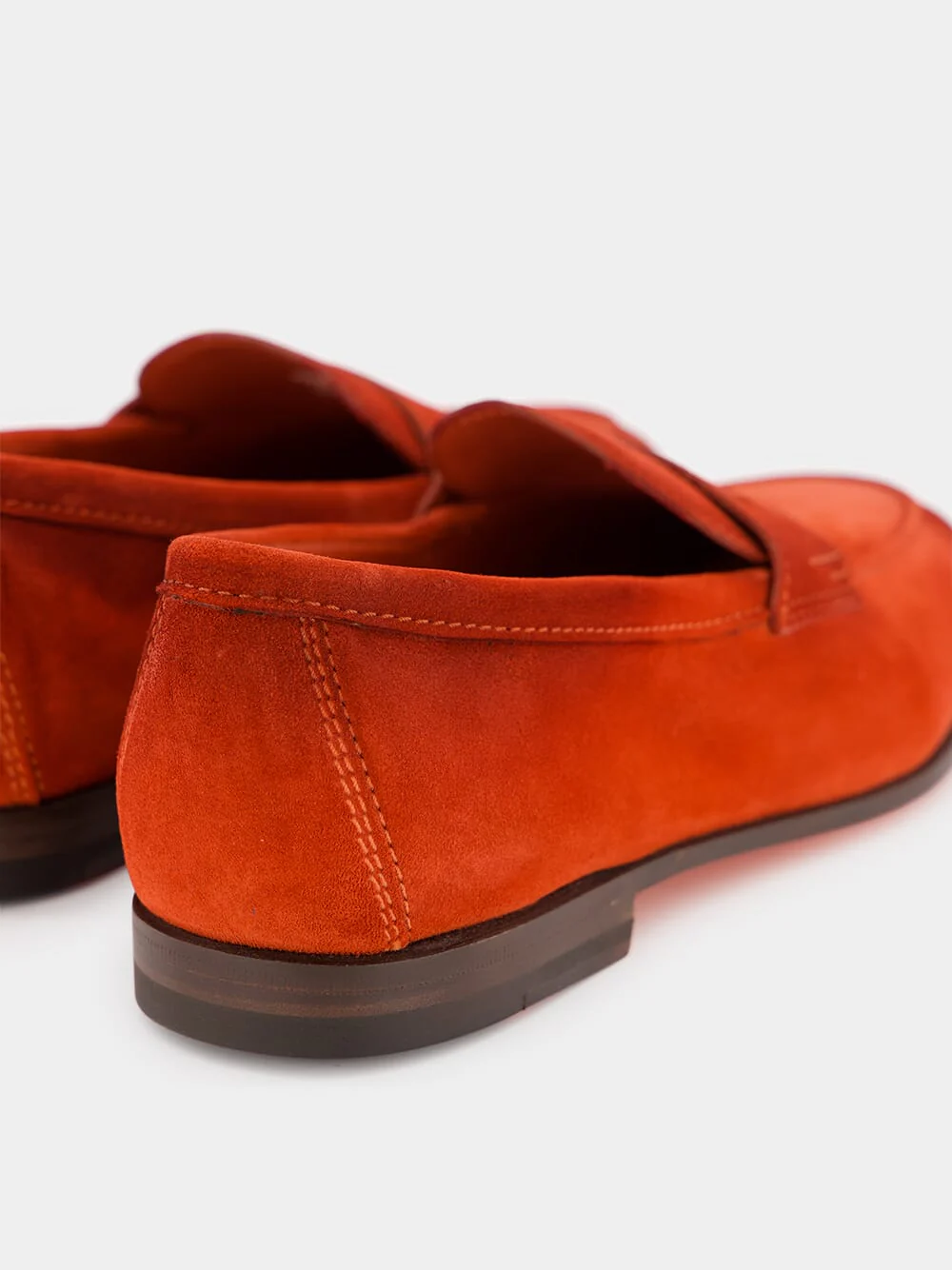 Red Suede Carlo Loafers - Image 6
