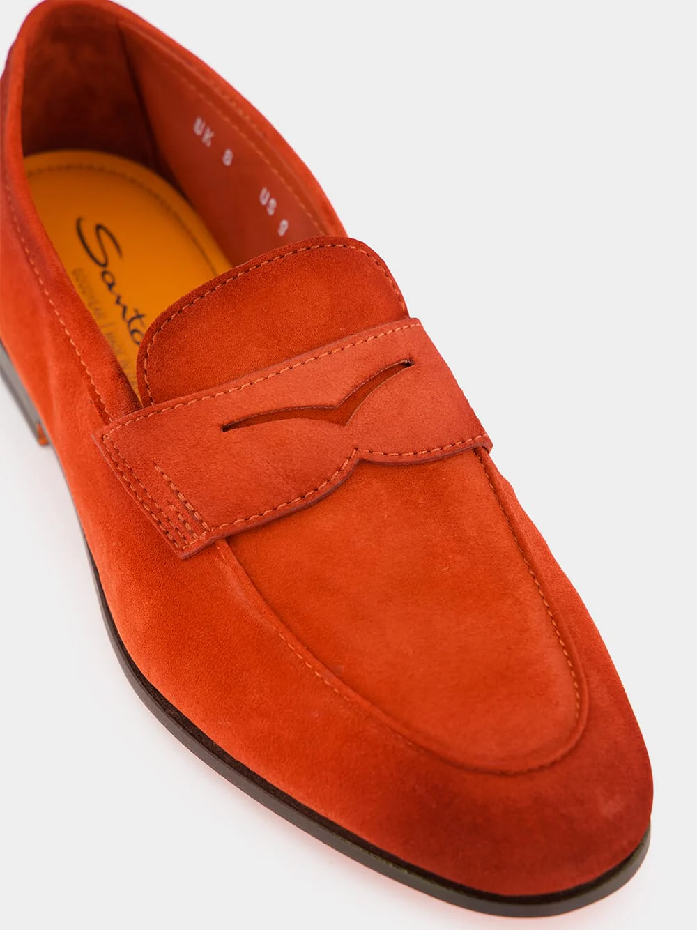 Red Suede Carlo Loafers - Image 7