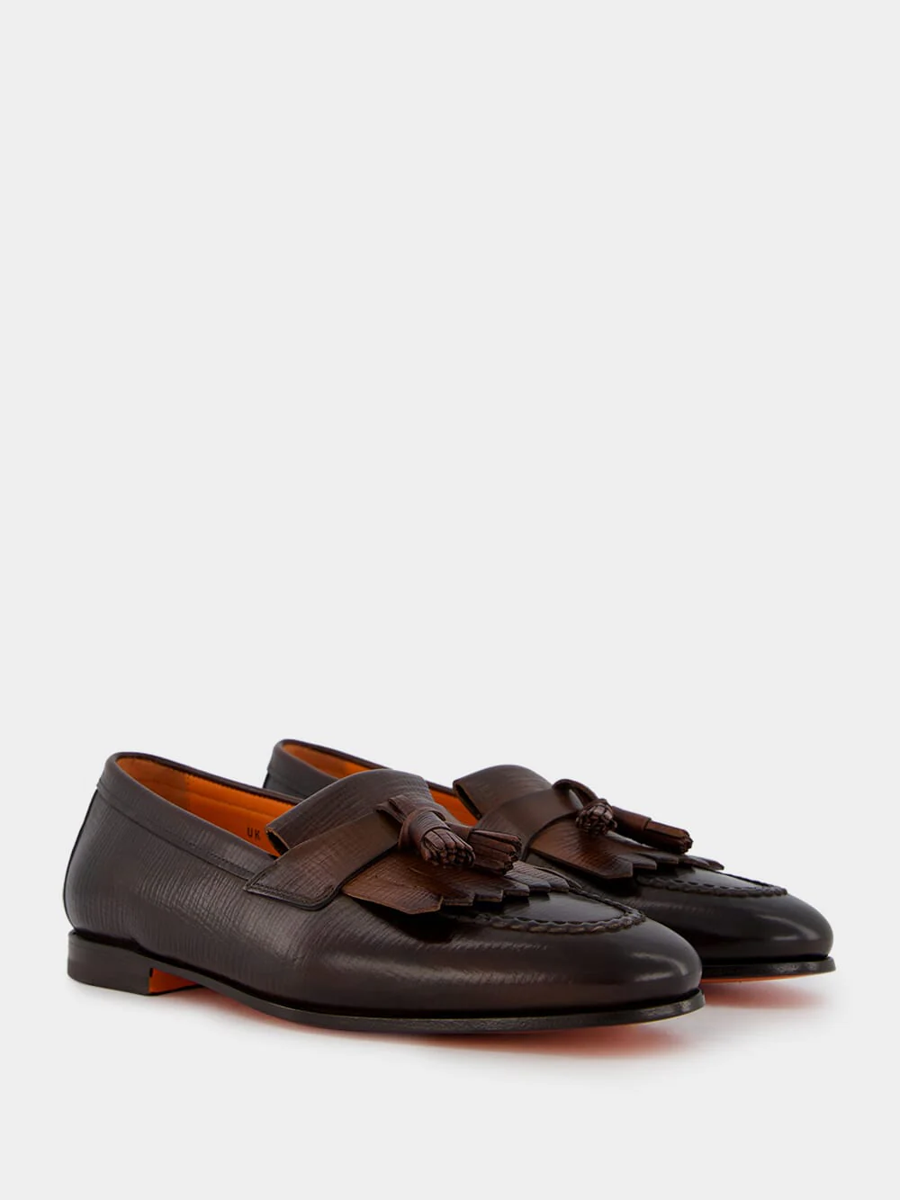 Tassel Detail Leather Loafers - Image 3