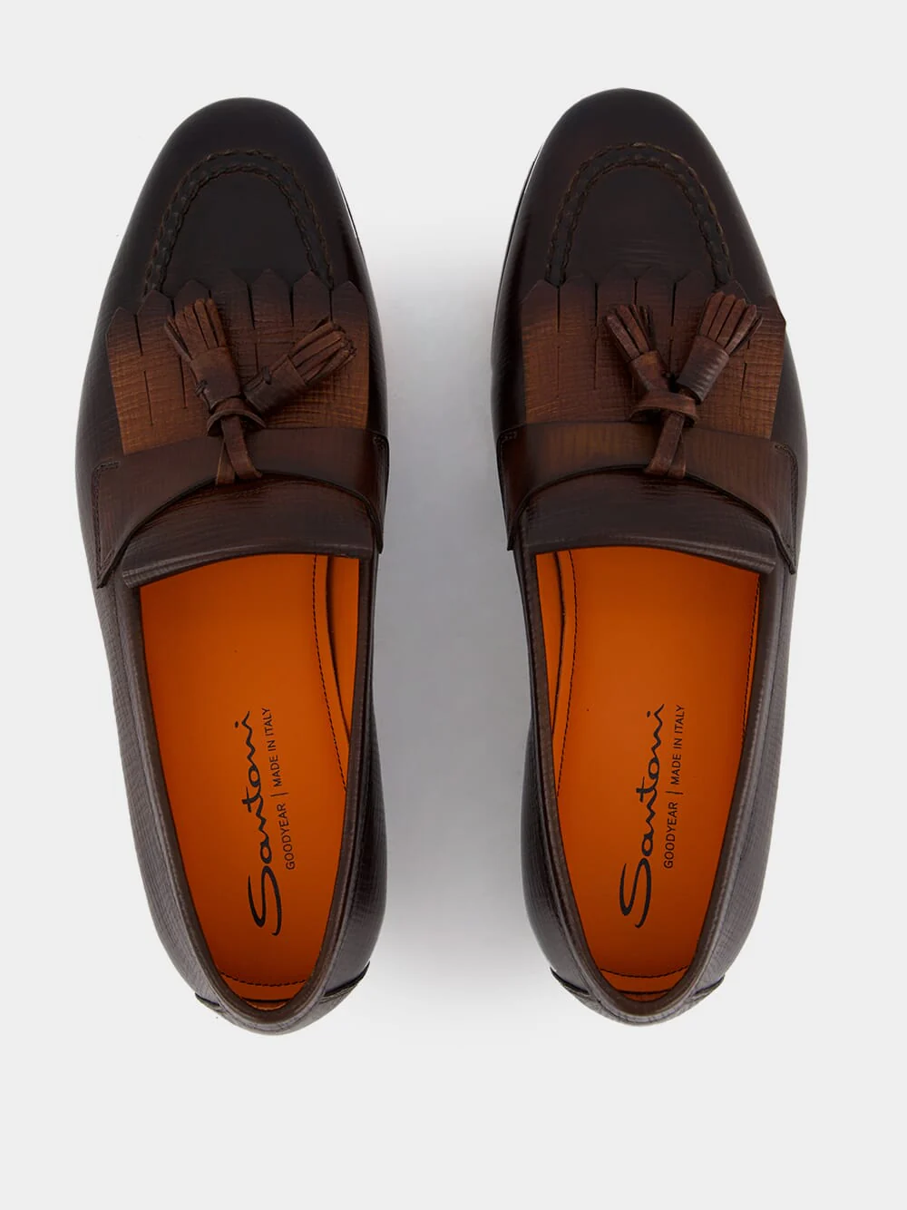 Tassel Detail Leather Loafers - Image 4