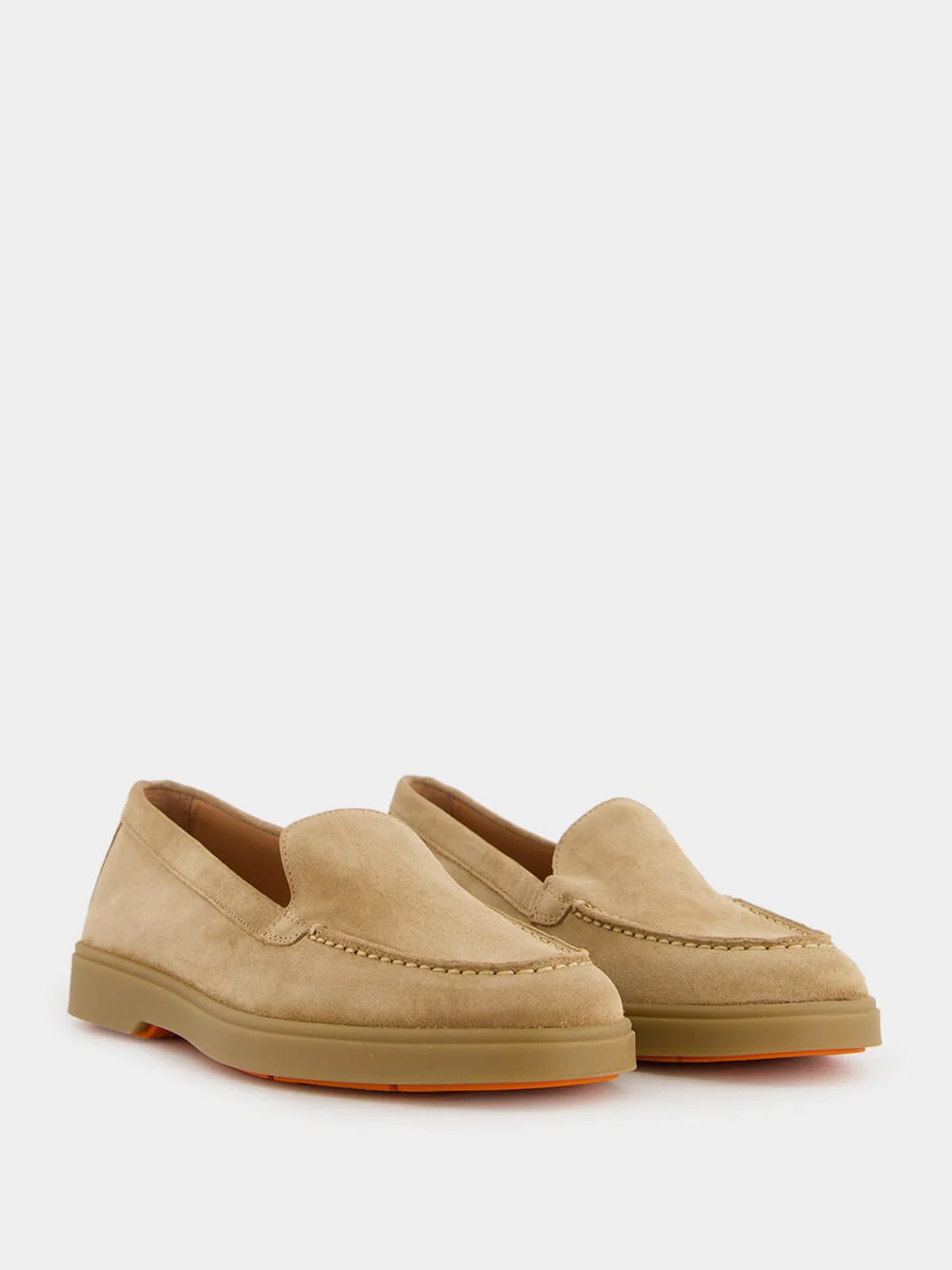Yaltamoc Camel Suede Loafers - Image 10