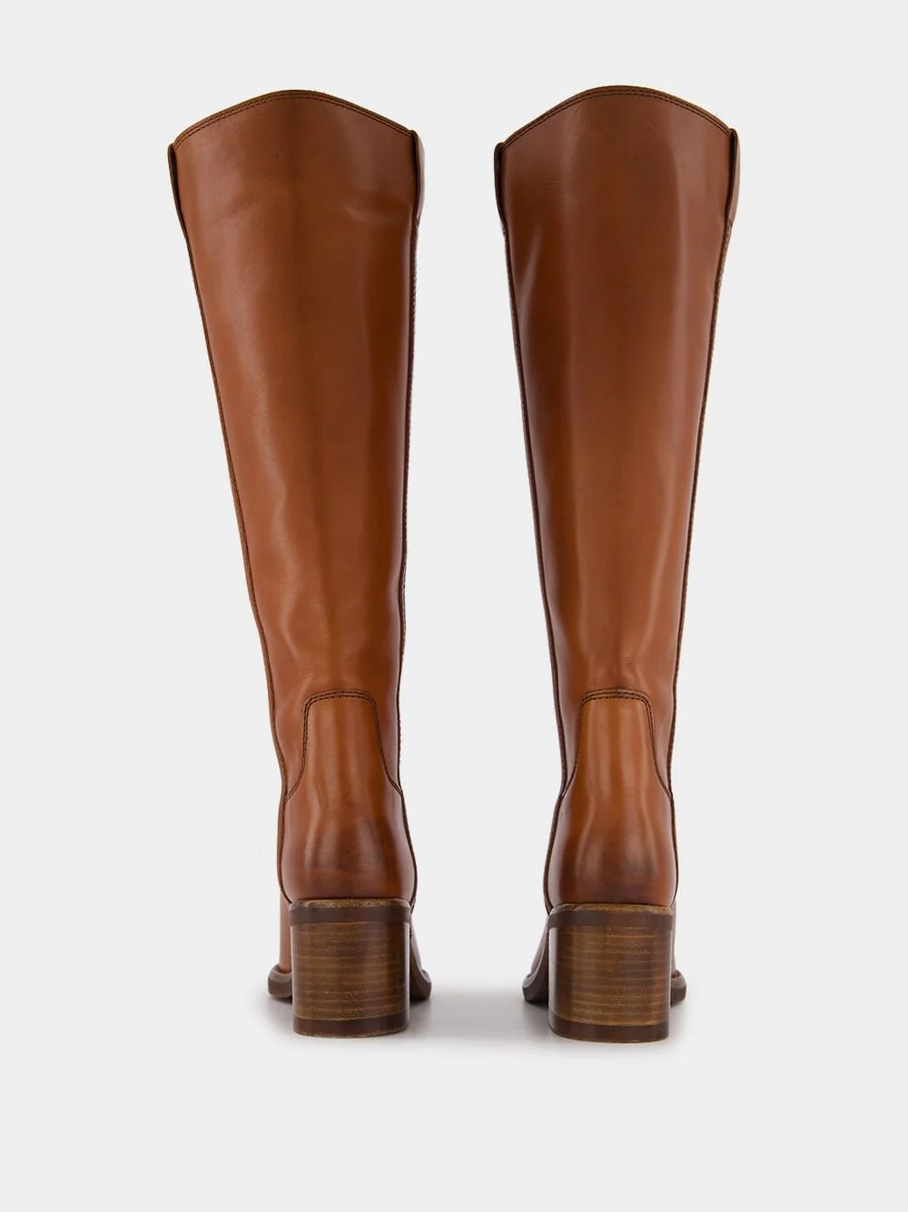 Seenia 70mm Leather Knee-High Boots - Image 5