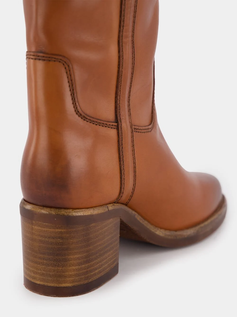 Seenia 70mm Leather Knee-High Boots - Image 6