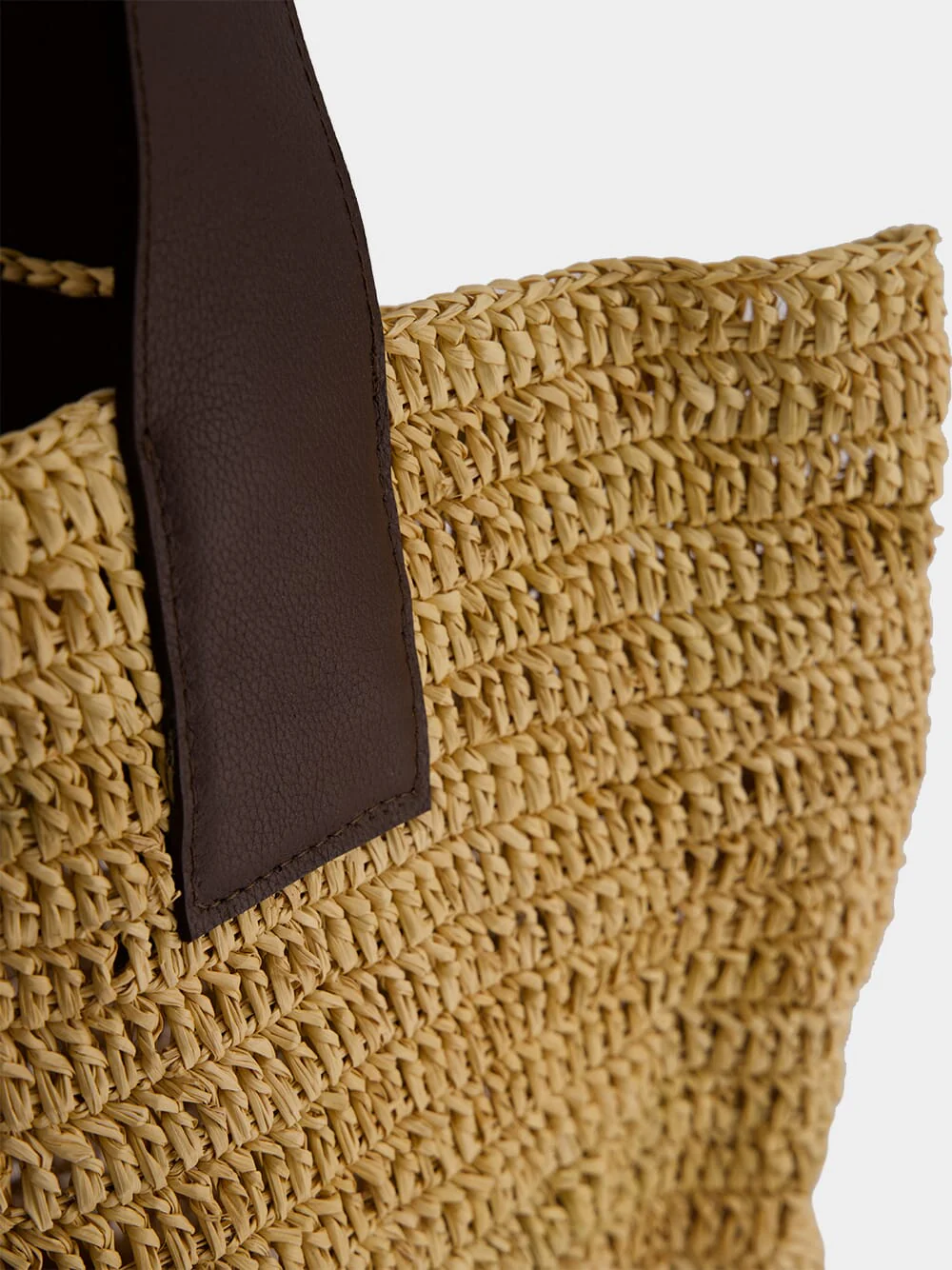 El Viajero Straw and Leather Handbag - Image 6