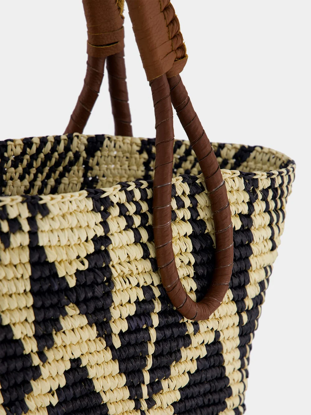 Medium Oval Patterned Bag - Image 6
