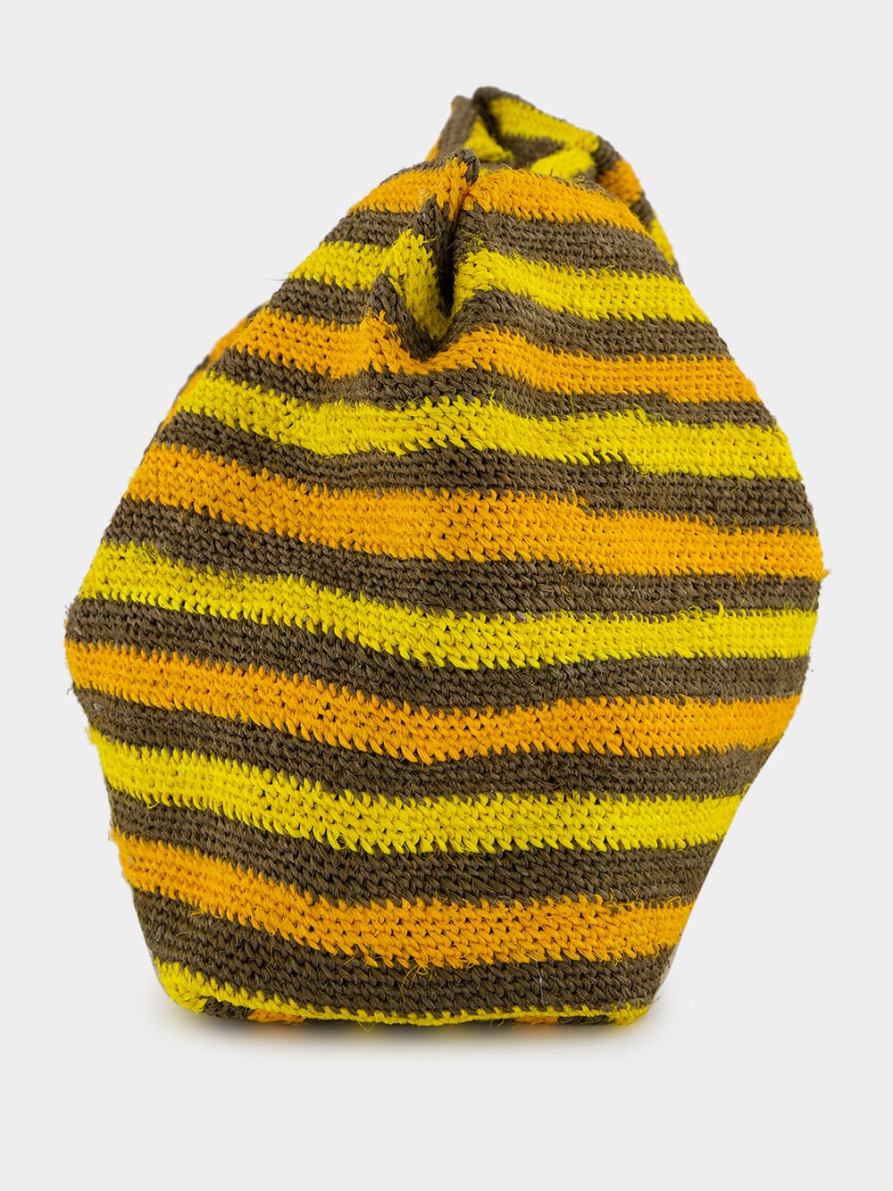 Striped Sisal Medium Pouch - Image 3
