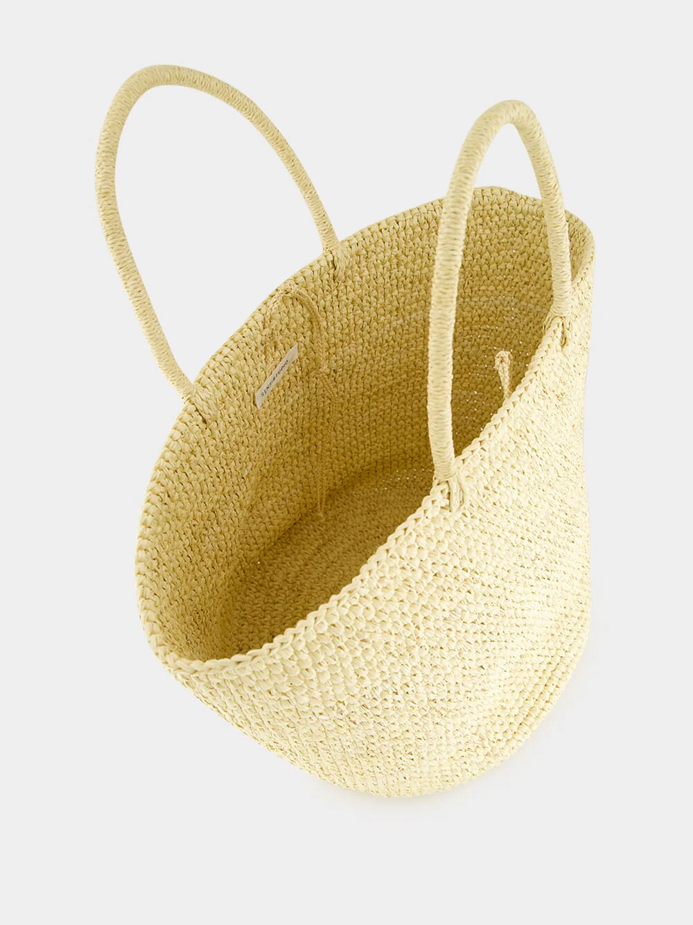 Natural Straw Maxi Tote - Image 5