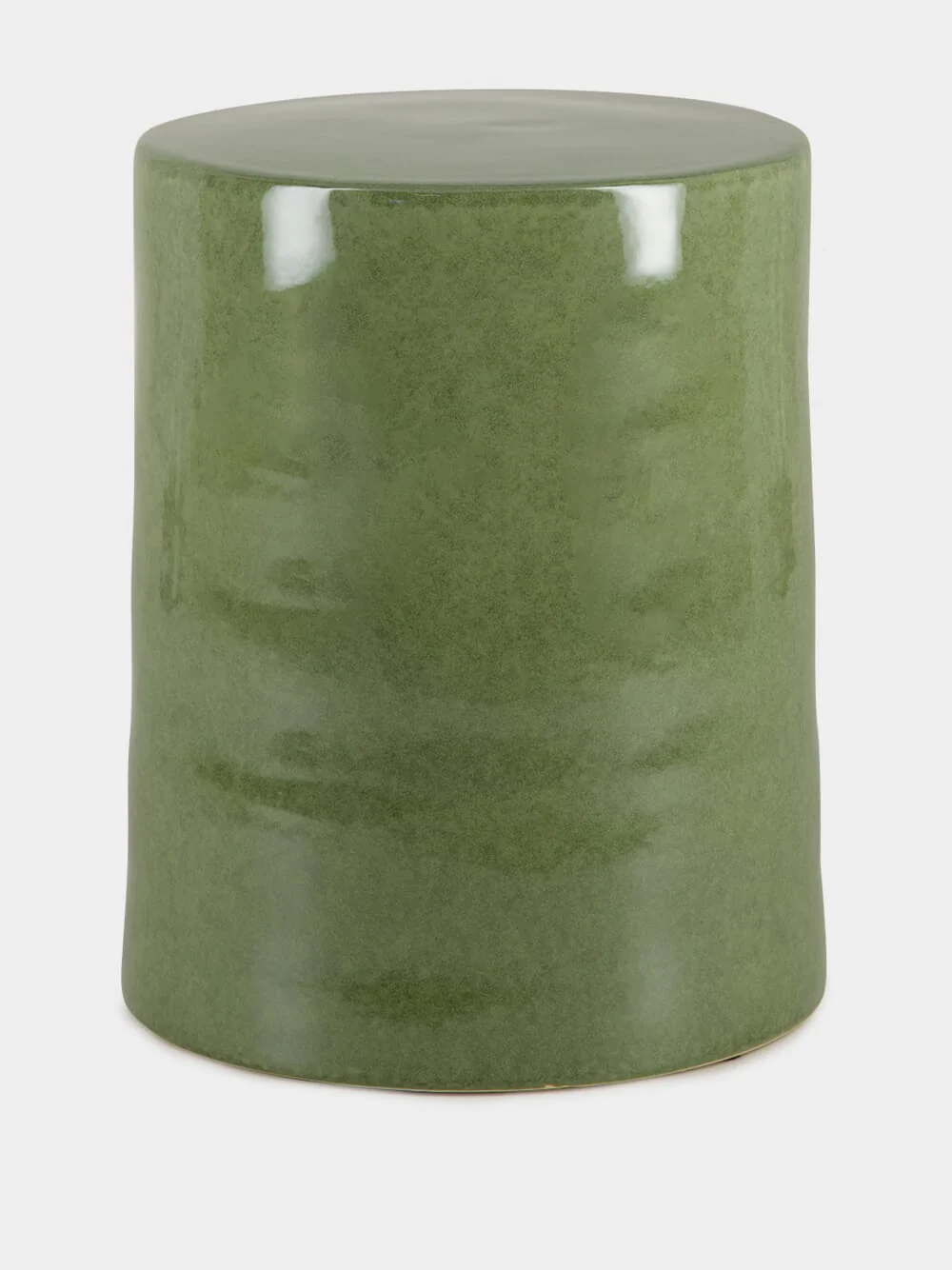 Green Earthenware Pawn Side Table