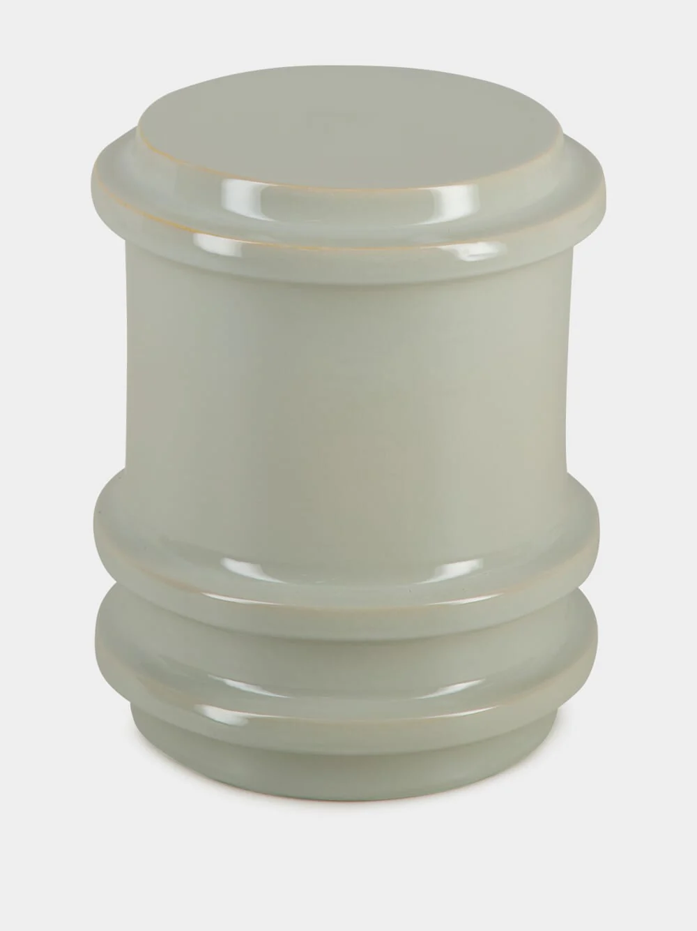 Grey Glazed Pawn Side Table - Image 3