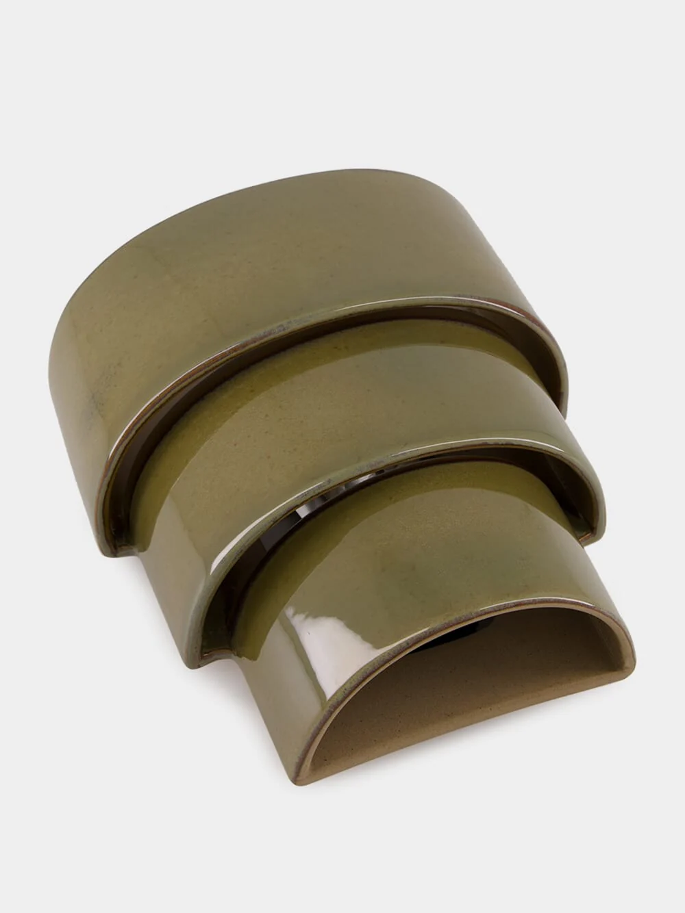 Light Green Jim Stoneware Wall Lamp - Image 4