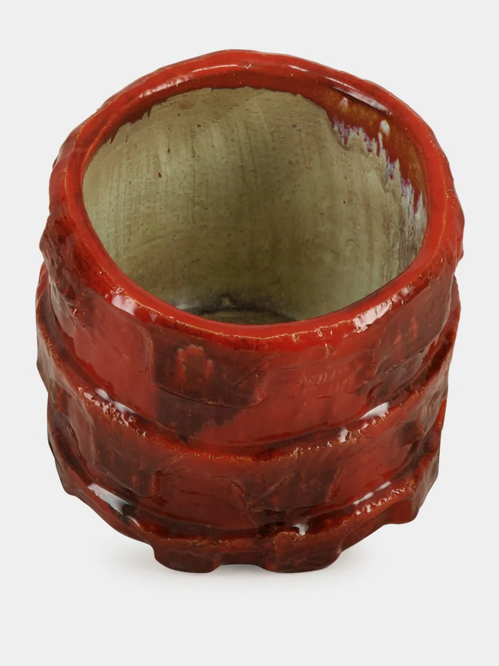 Look at Me Orange Flower Pot - Image 2