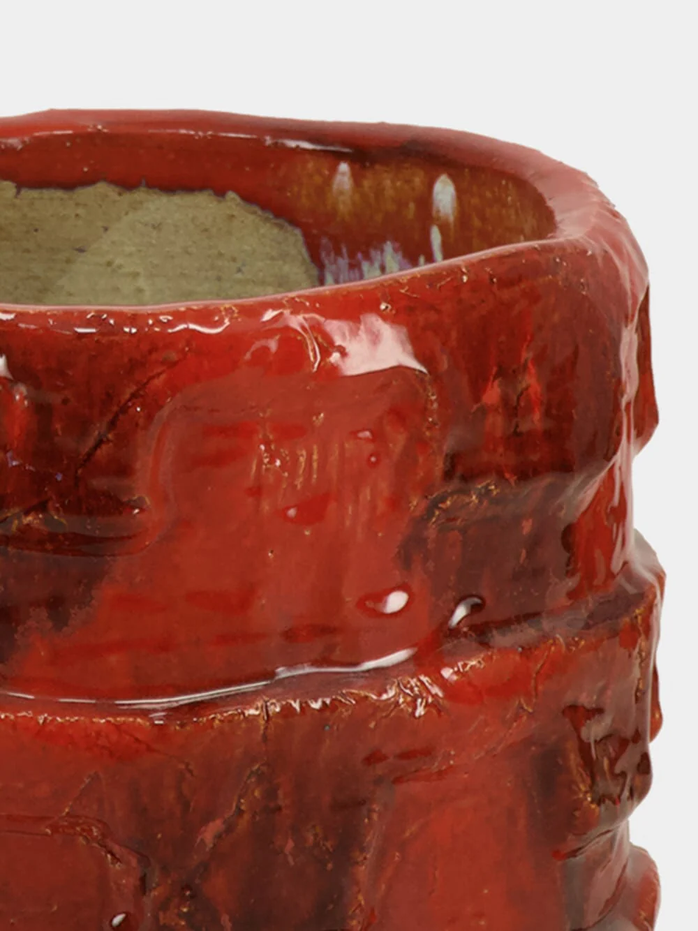 Look at Me Orange Flower Pot - Image 4