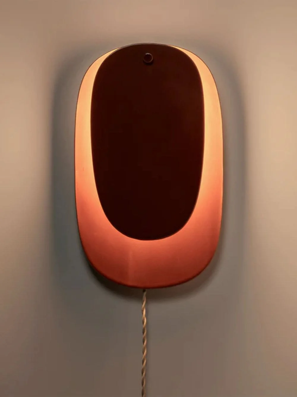 Nebula Bordeaux Ceramic Wall Lamp
