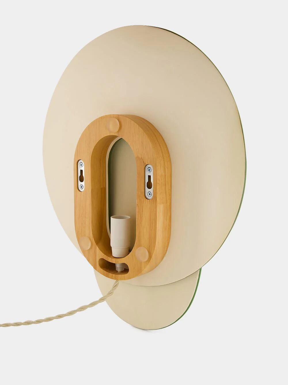 Nebula Dark Green Ceramic Wall Lamp - Image 4