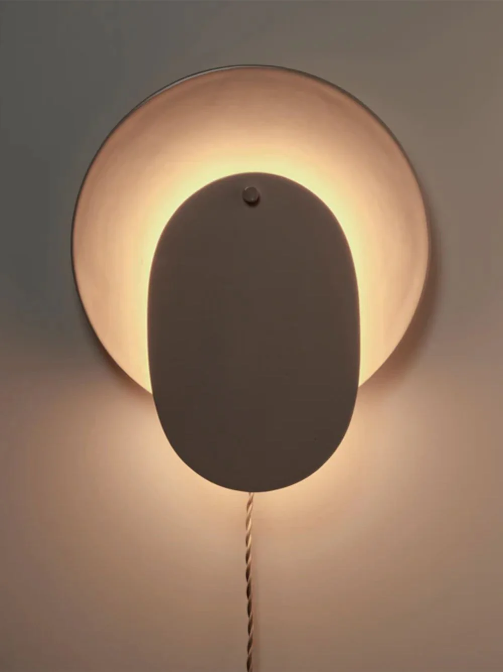 Nebula Rose Ceramic Wall Lamp