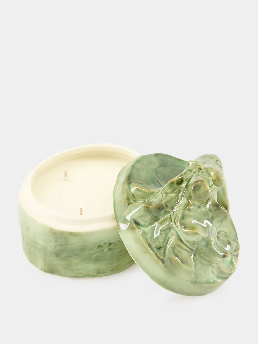 Sonata Green Scented Medium Candle - Image 3