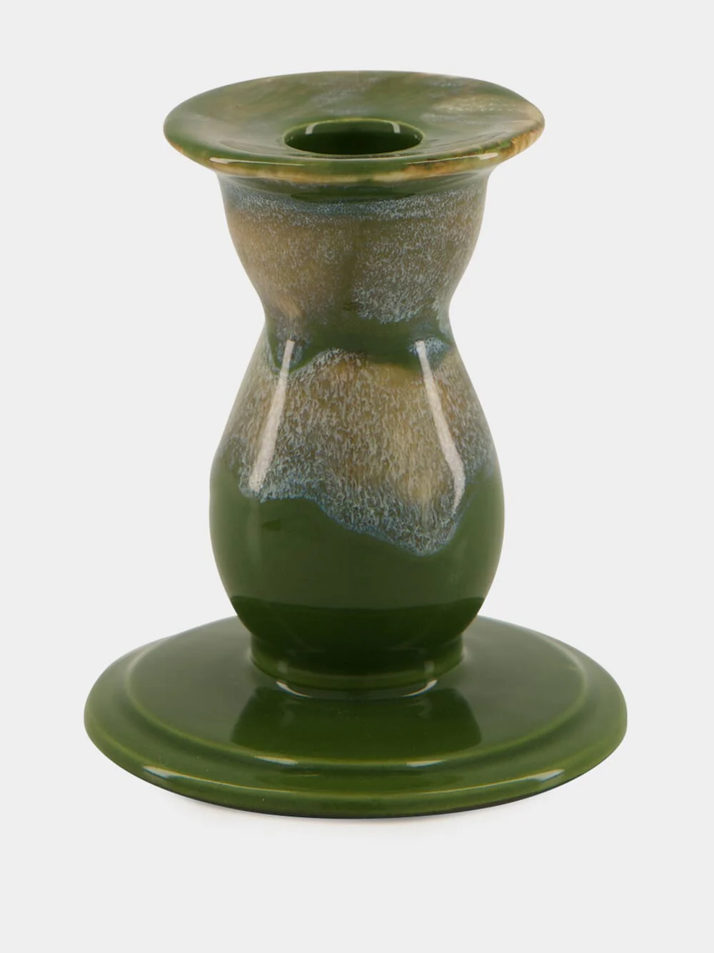 Terres de Rêves Green Candle Holder