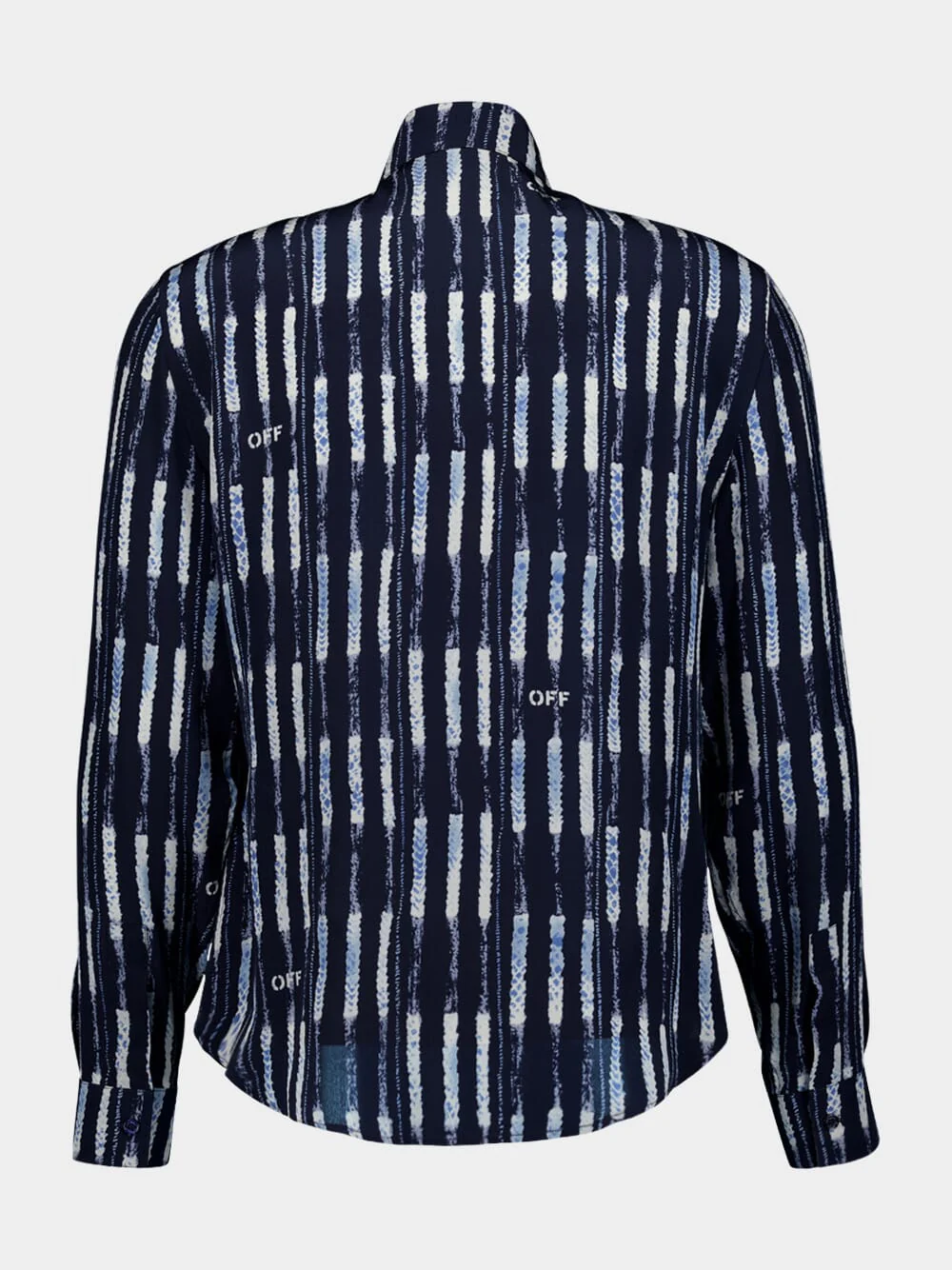 Shibori All-Over Print Silk Shirt - Image 3